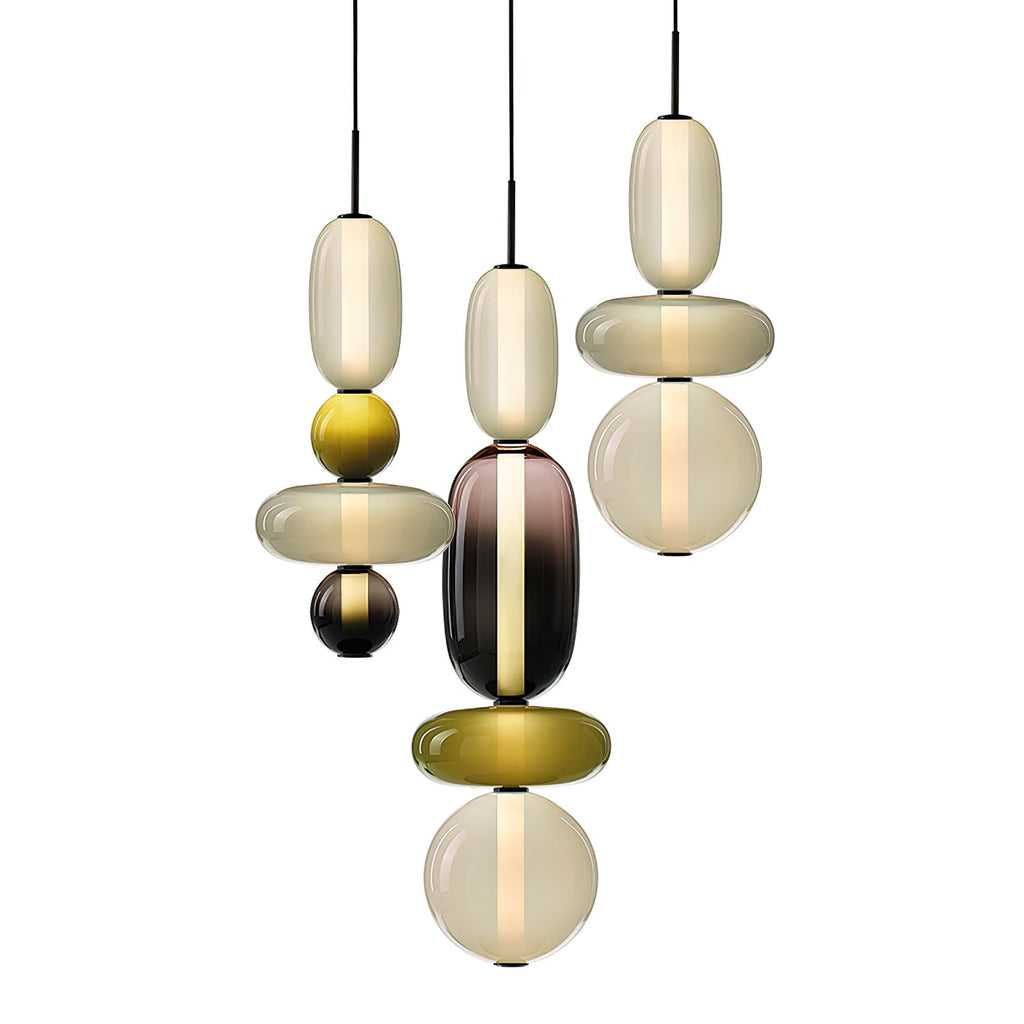 Celynena Glass Pendant Light-Moonnatur