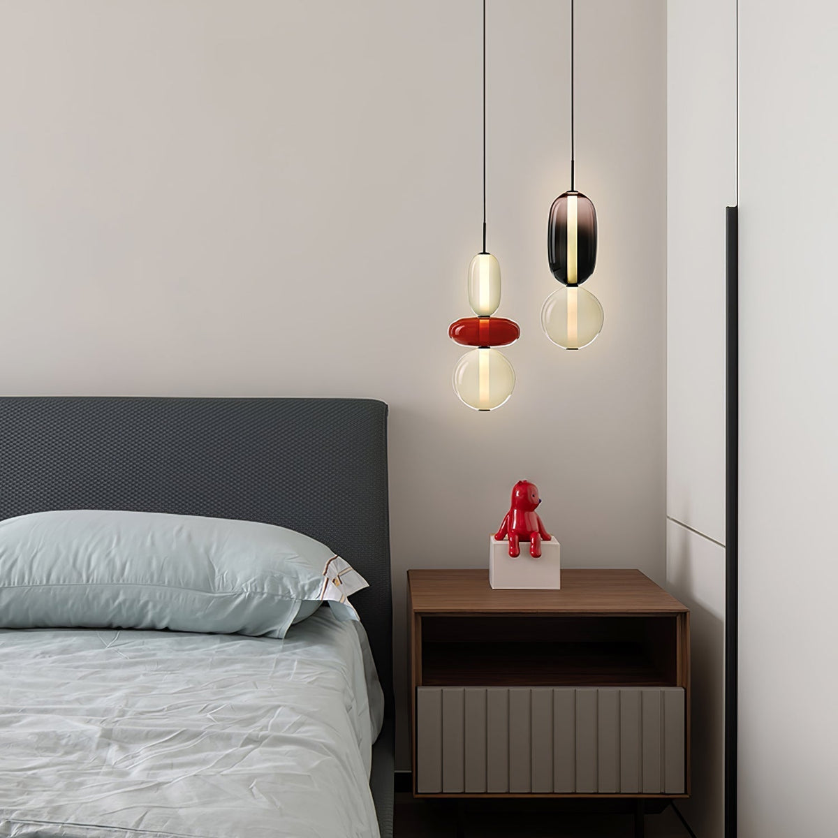 Hresalia Glass Pendant Light-Moonnatur