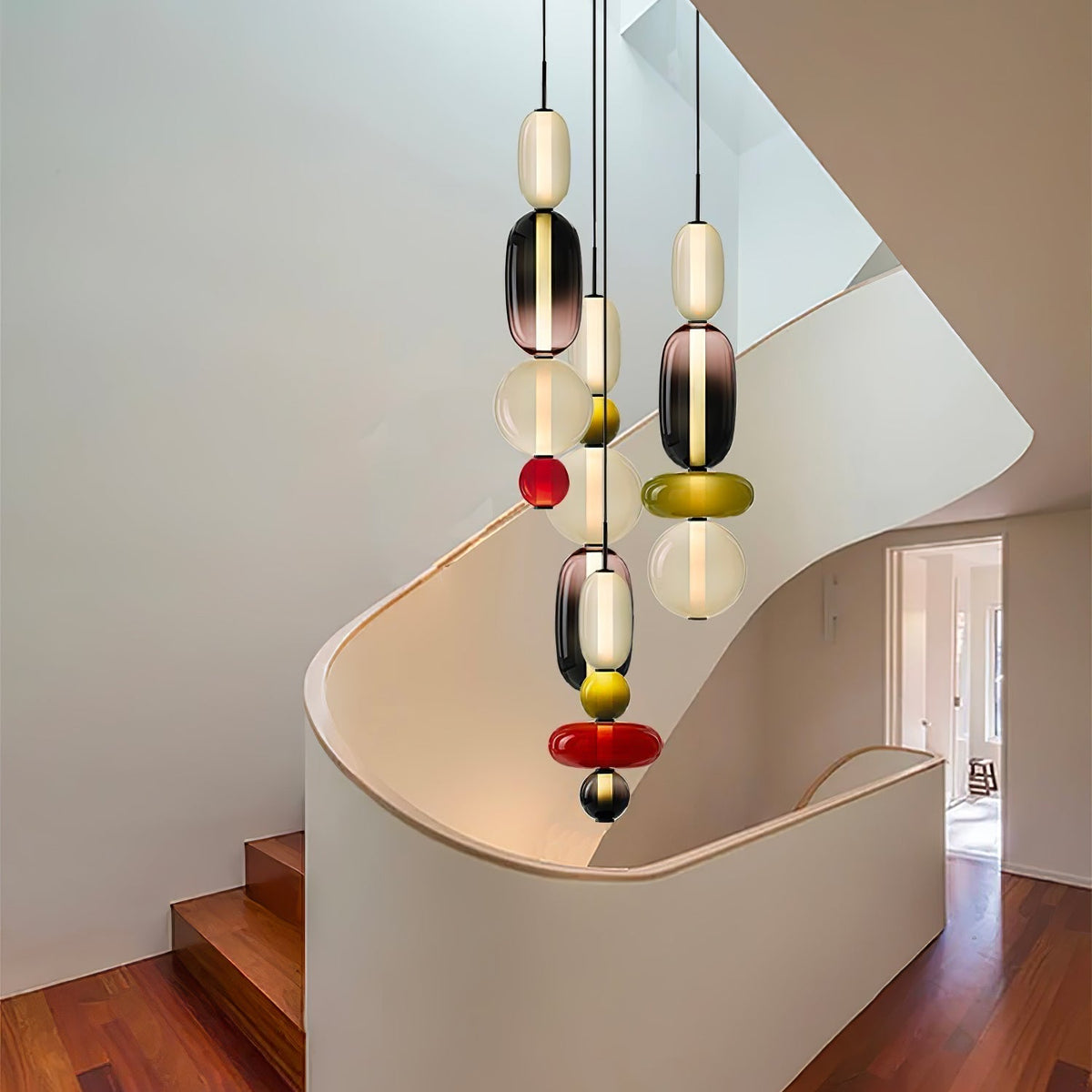 Hresalia Glass Pendant Light-Moonnatur