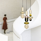 Hresalia Glass Pendant Light-Moonnatur