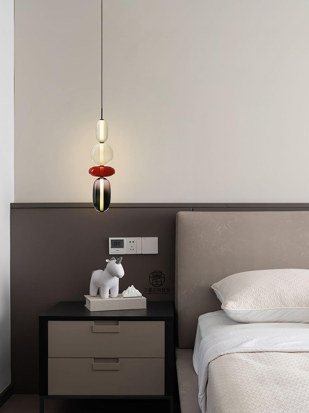 Celynena Glass Pendant Light-Moonnatur