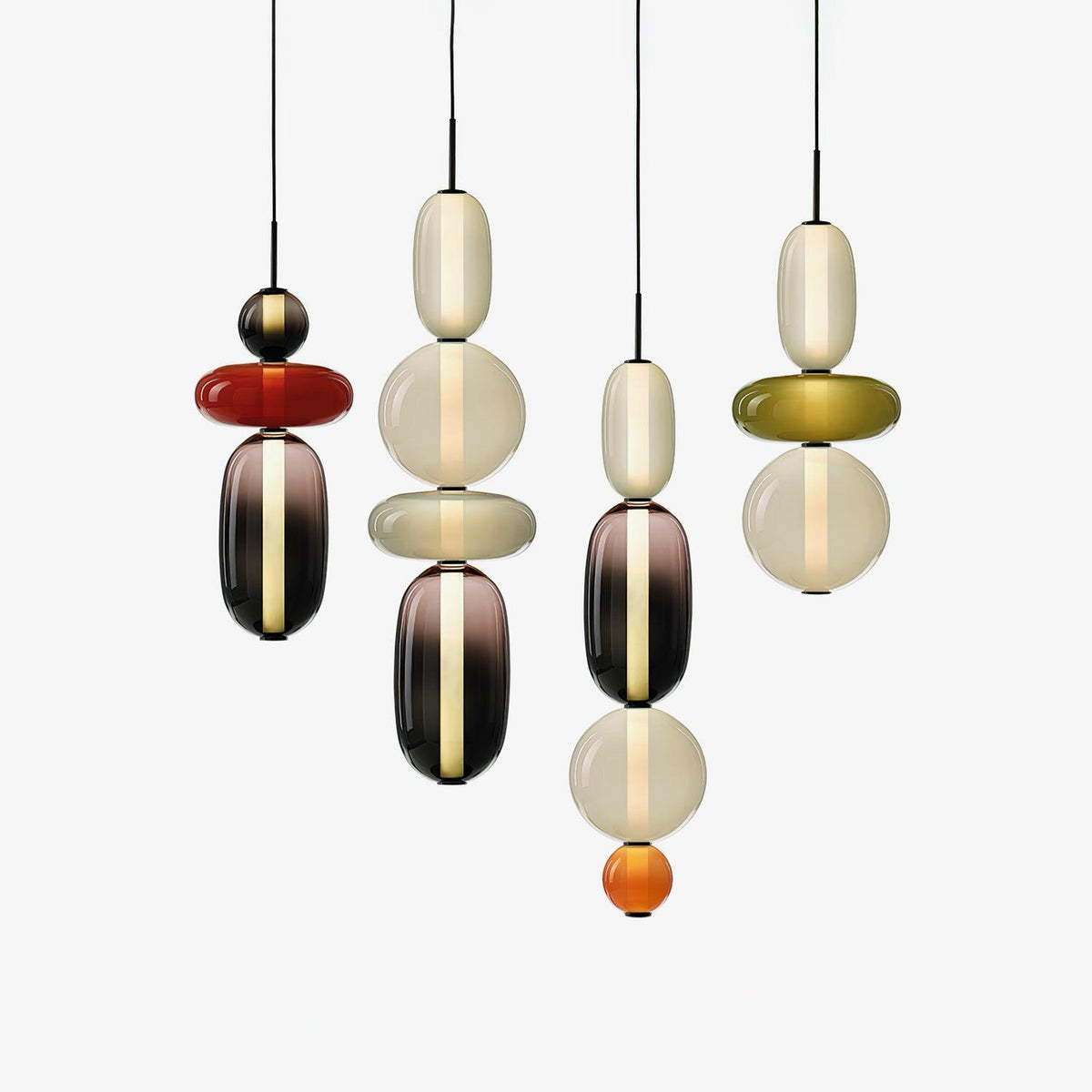 Celynena Glass Pendant Light-Moonnatur