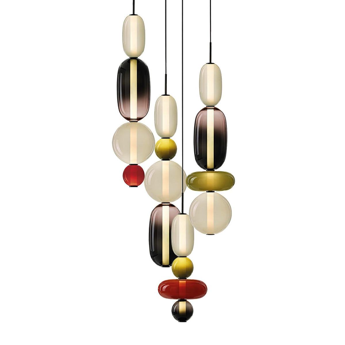 Hresalia Glass Pendant Light-Moonnatur