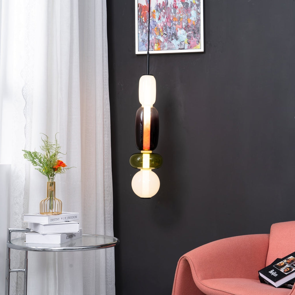 Celynena Glass Pendant Light-Moonnatur