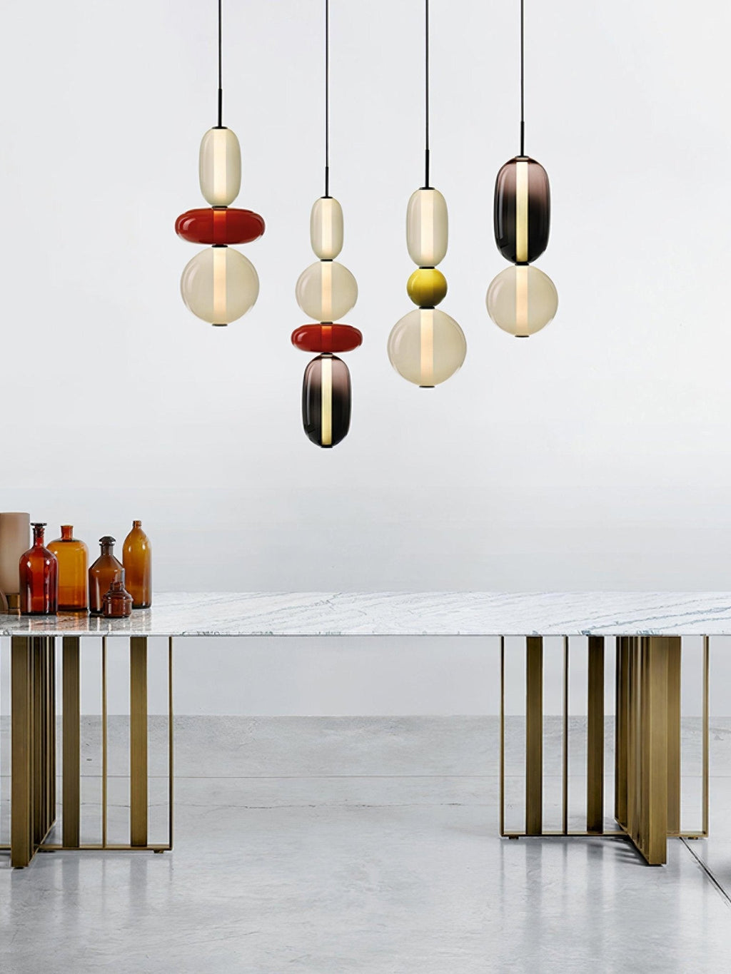 Celynena Glass Pendant Light-Moonnatur