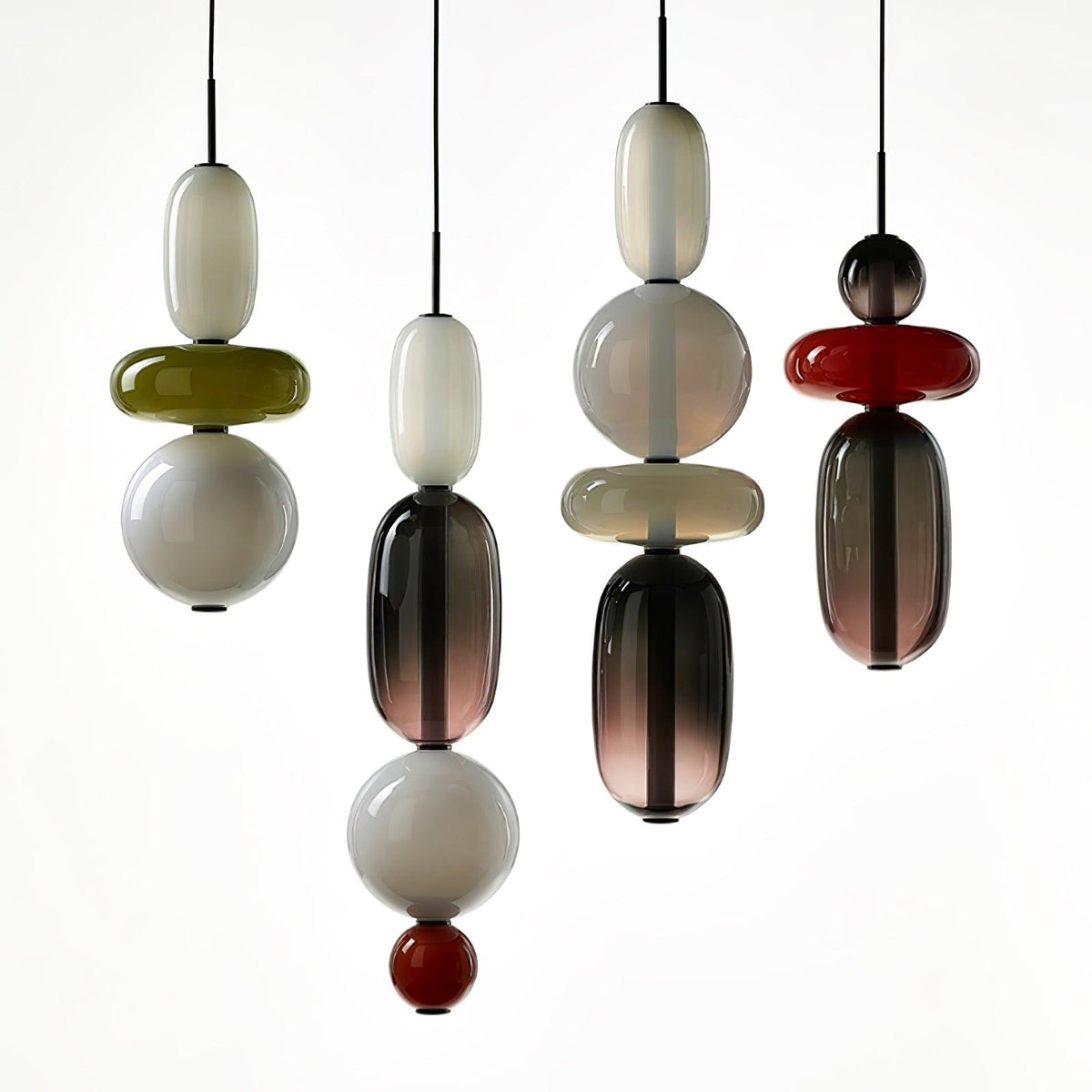 Hresalia Glass Pendant Light-Moonnatur