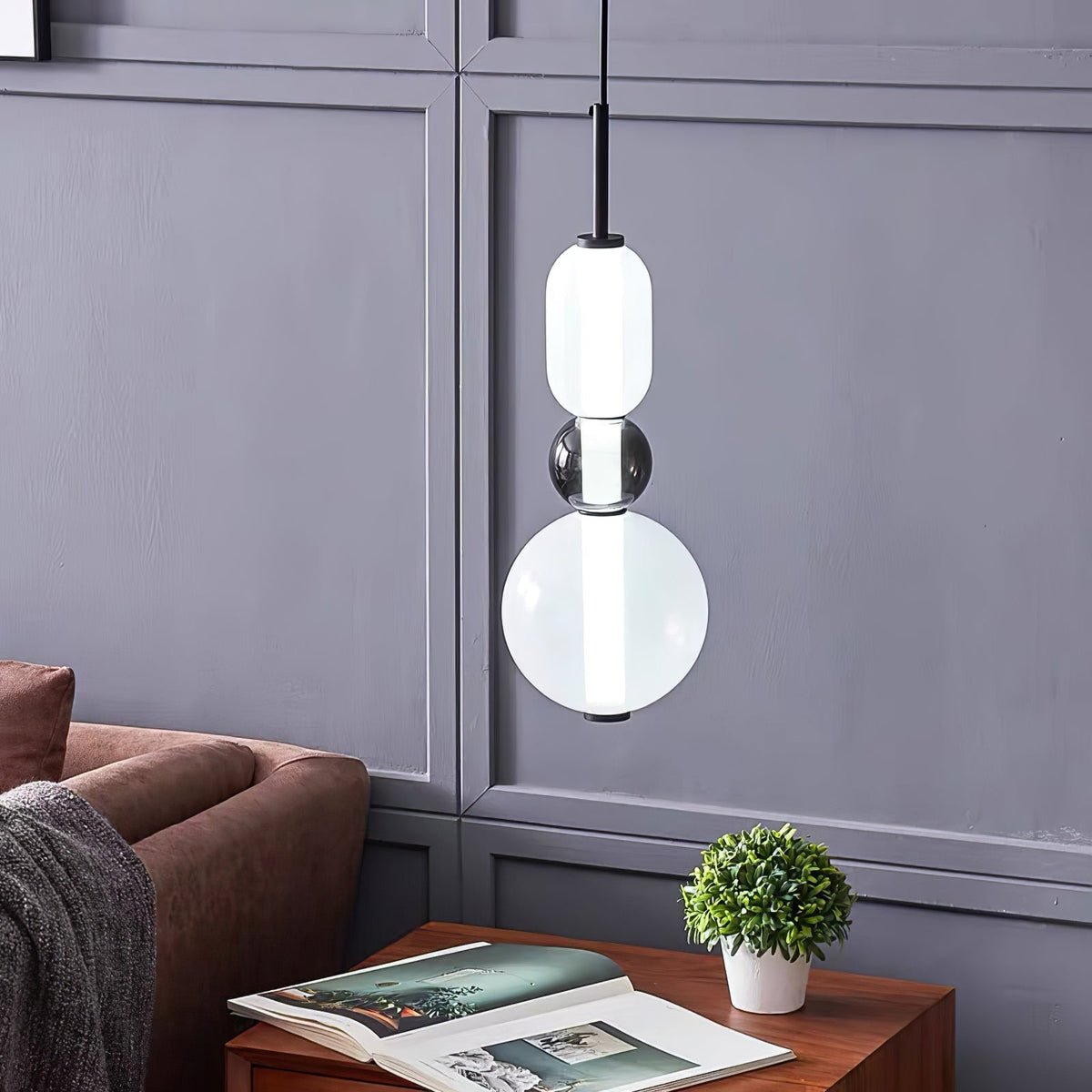 Celynena Glass Pendant Light-Moonnatur
