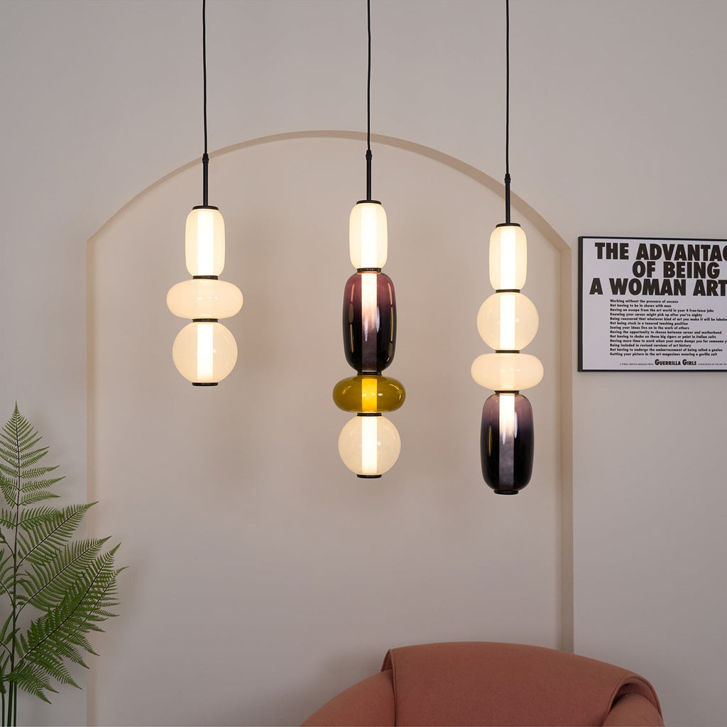 Celynena Glass Pendant Light-Moonnatur