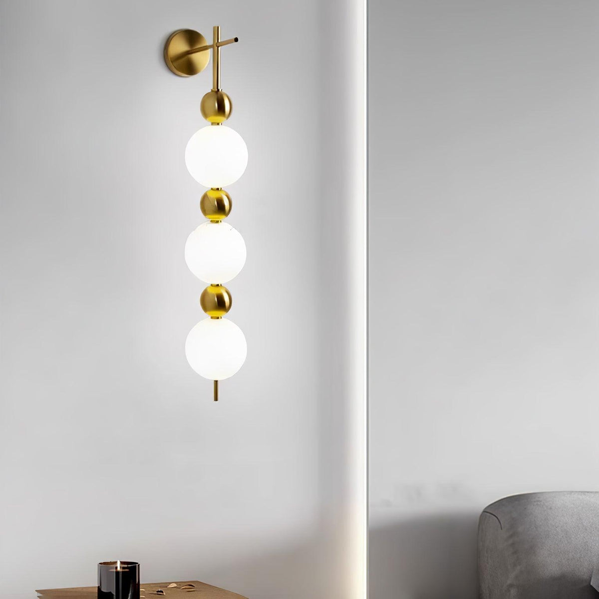 Kestenna Acrylic Wall Light-Moonnatur