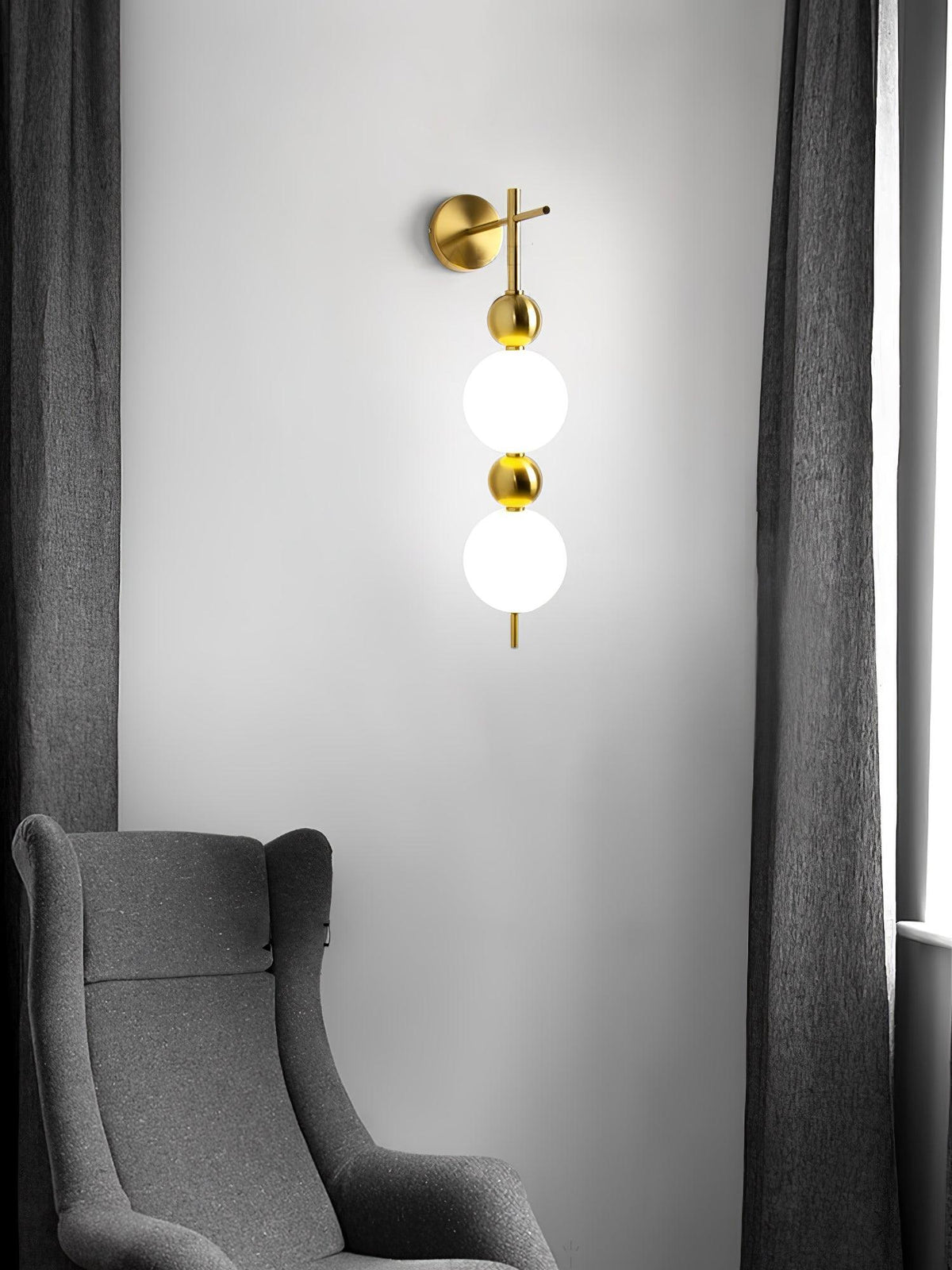 Kestenna Acrylic Wall Light-Moonnatur