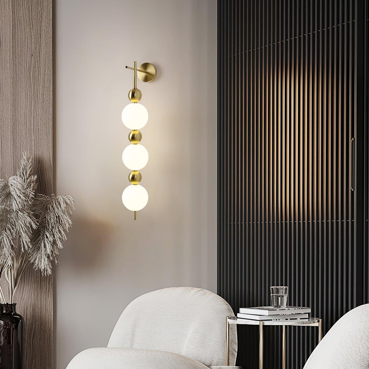 Kestenna Acrylic Wall Light-Moonnatur