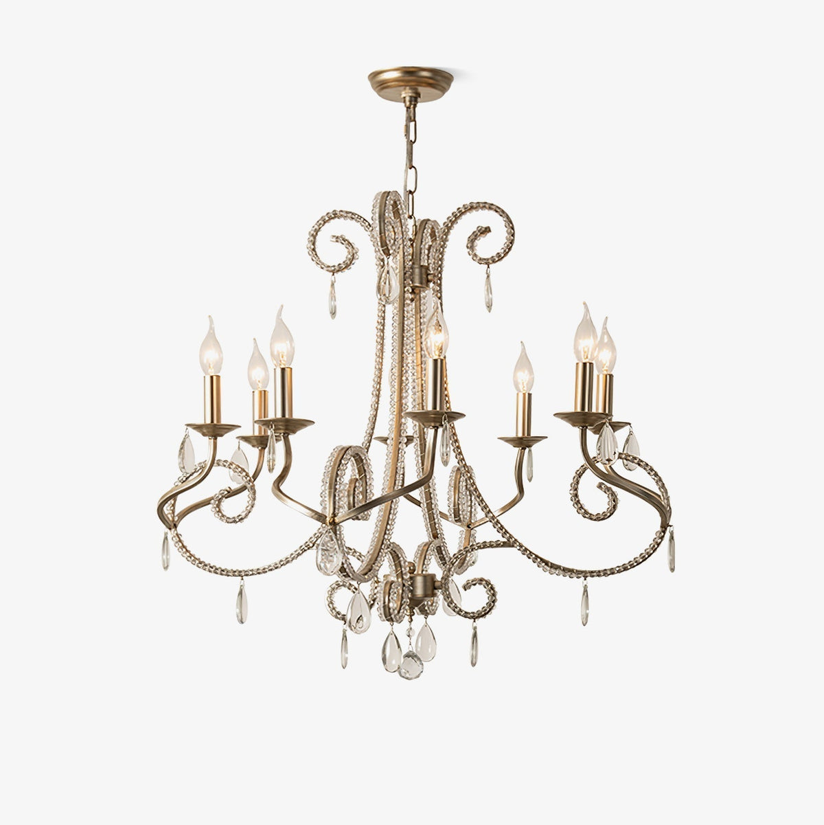 Adairis Crystal Chandelier-Moonnatur