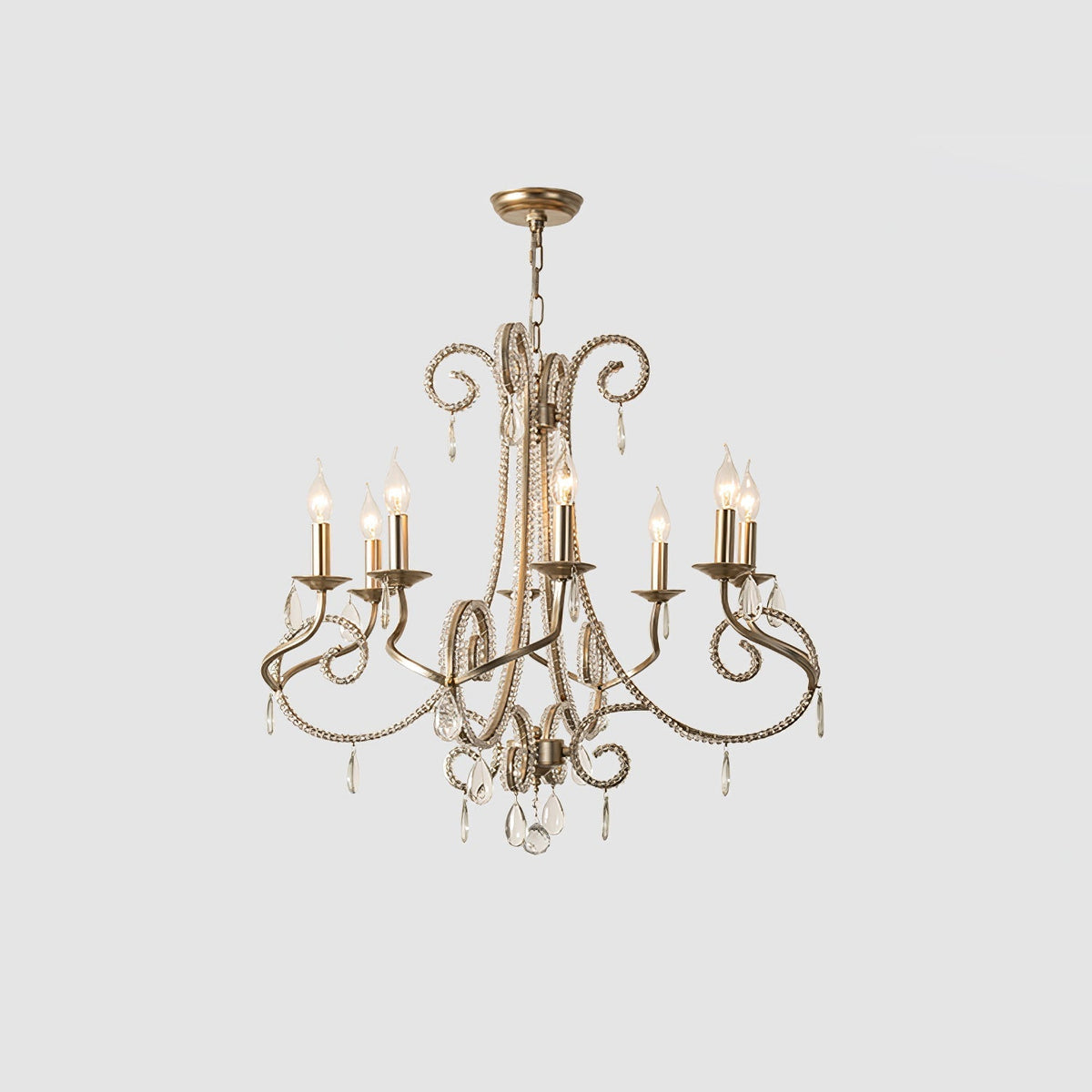 Adairis Crystal Chandelier-Moonnatur