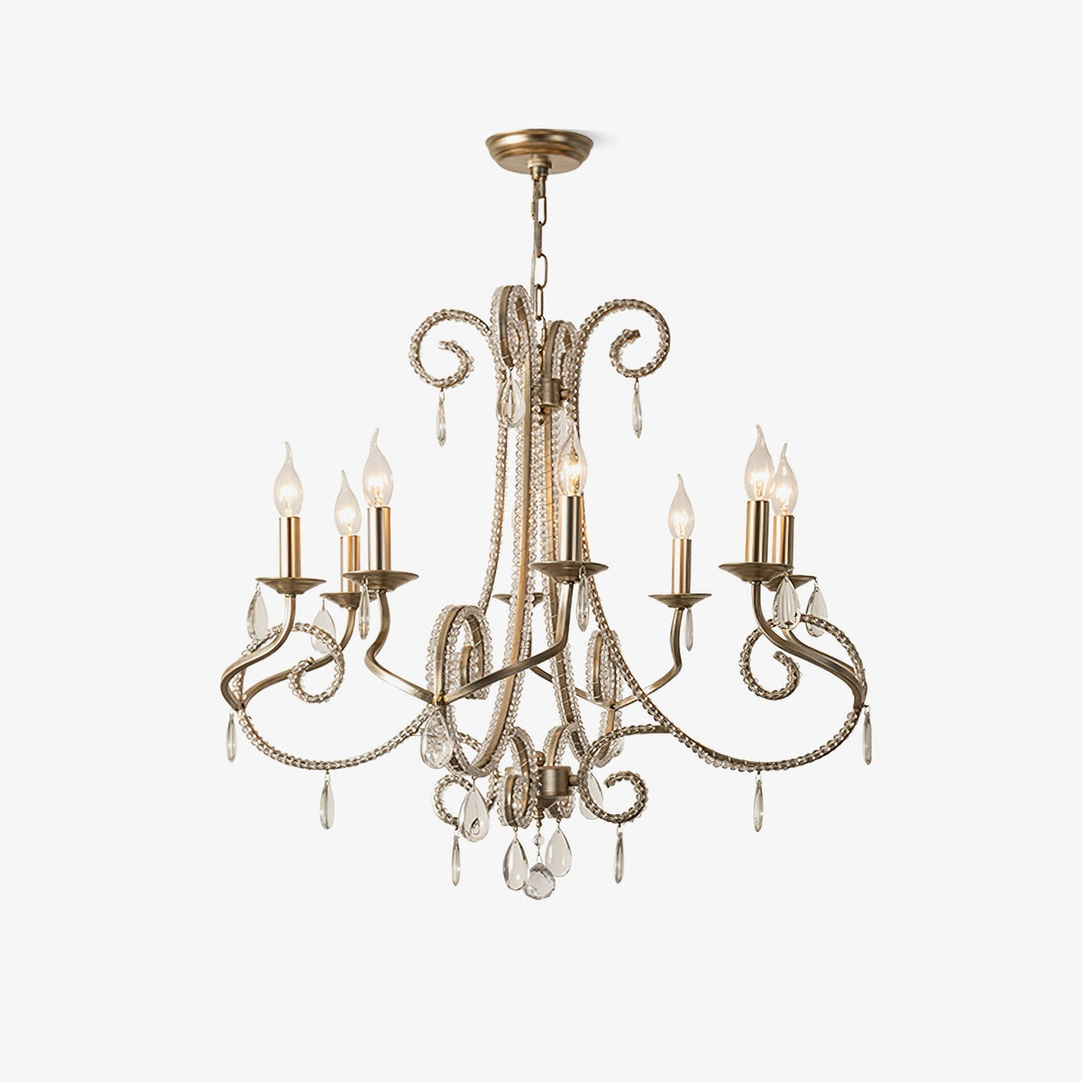 Adairis Crystal Chandelier-Moonnatur