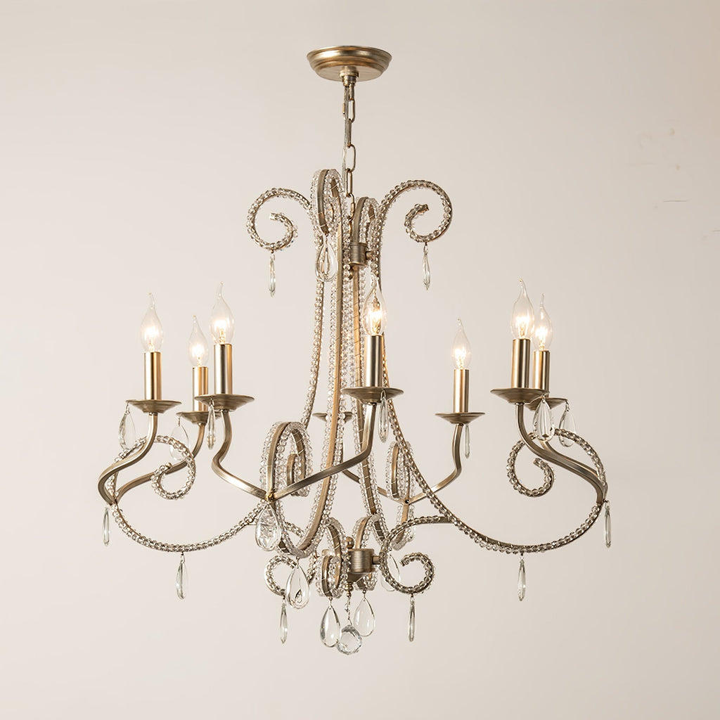 Adairis Crystal Chandelier-Moonnatur