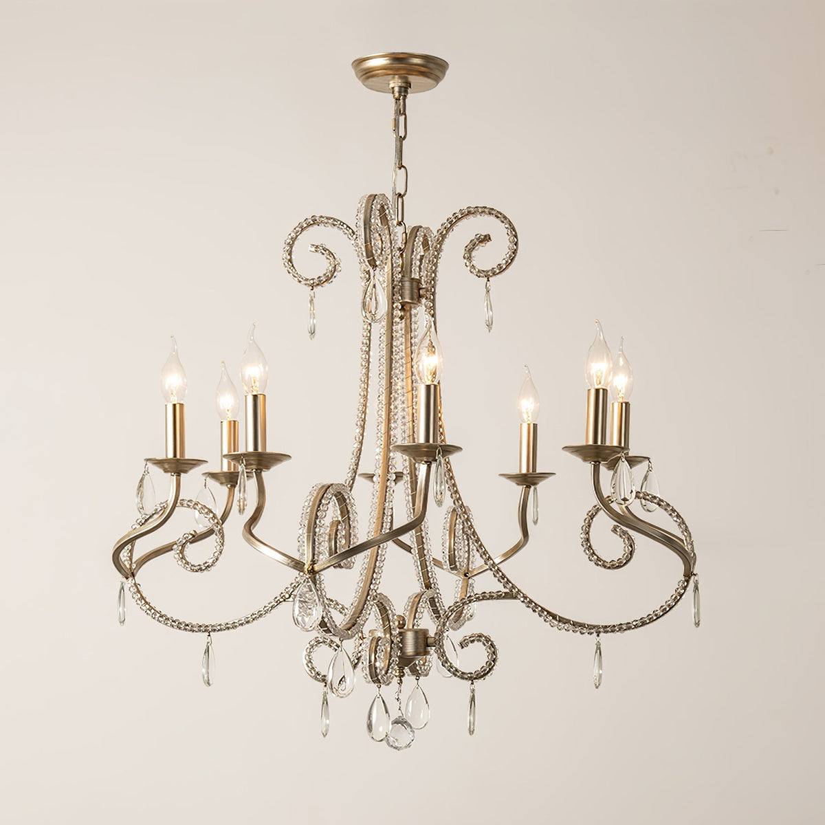 Adairis Crystal Chandelier-Moonnatur