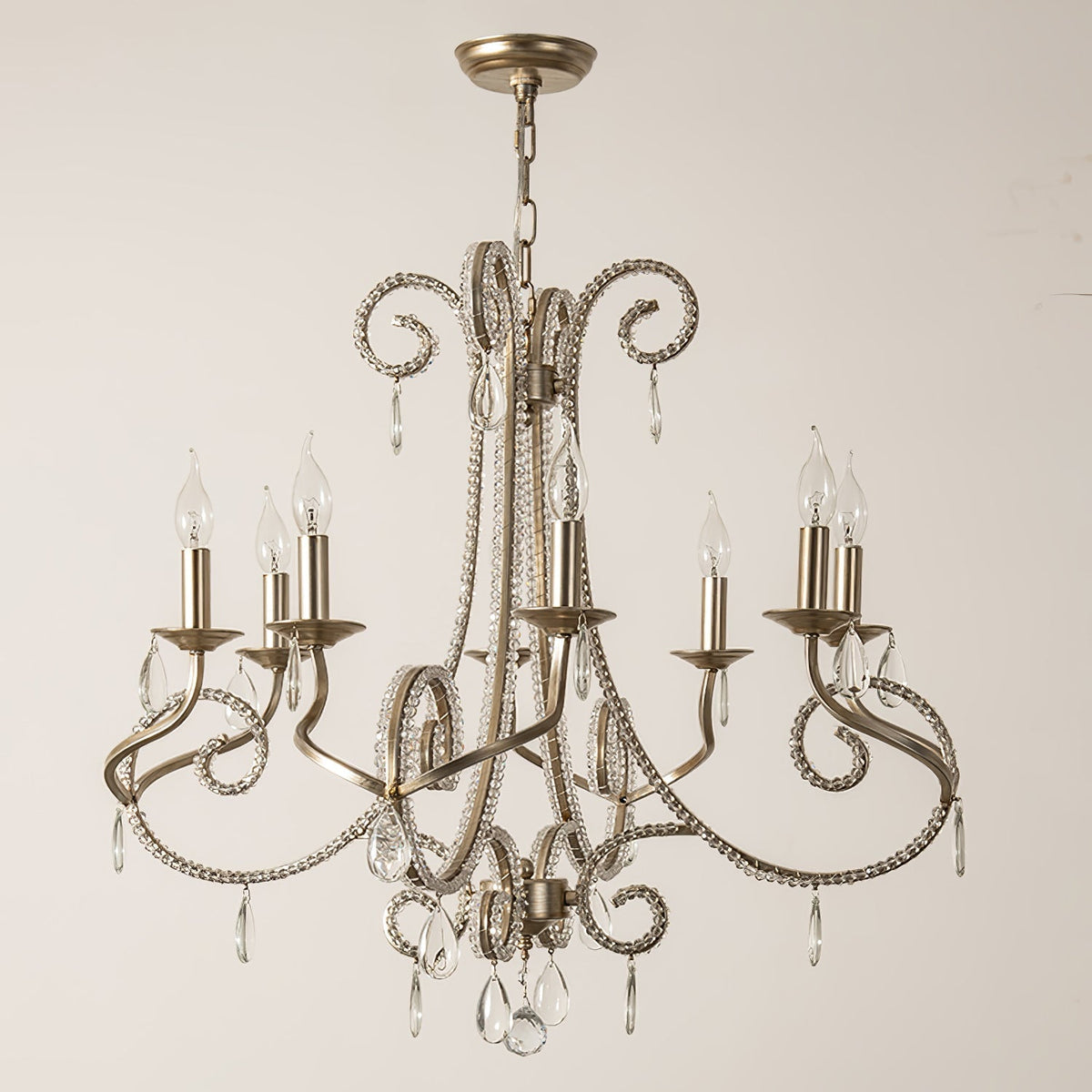 Adairis Crystal Chandelier-Moonnatur