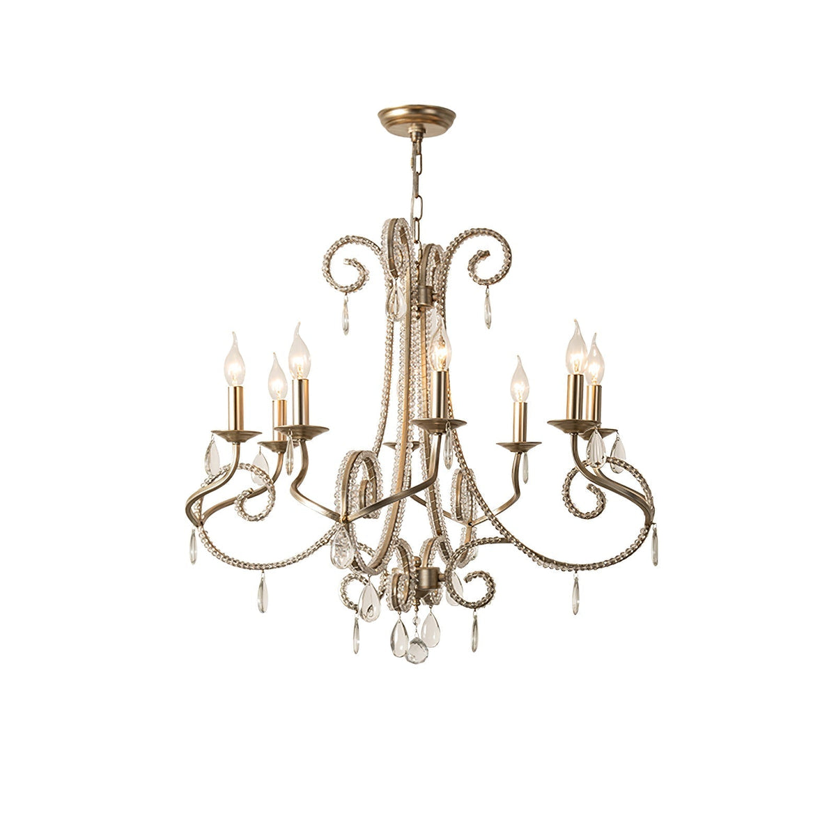 Adairis Crystal Chandelier-Moonnatur