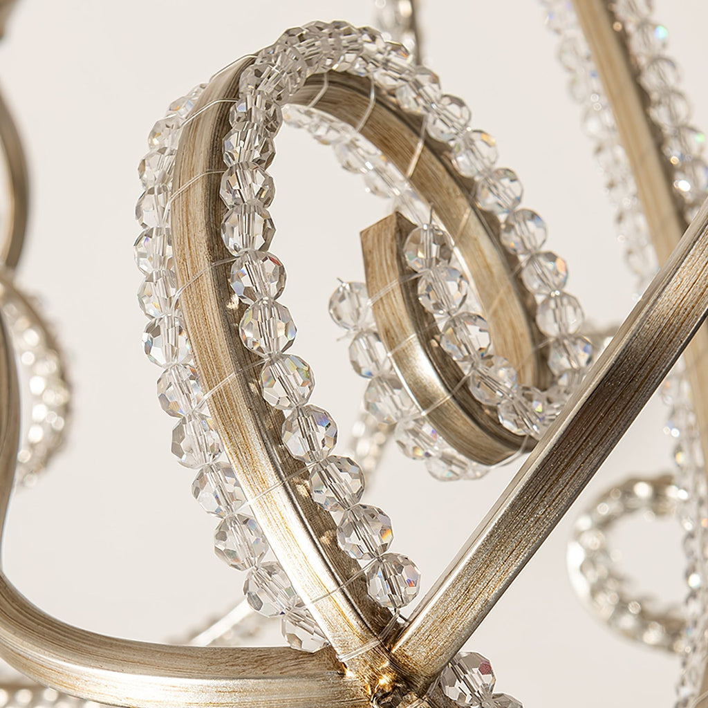 Adairis Crystal Chandelier-Moonnatur