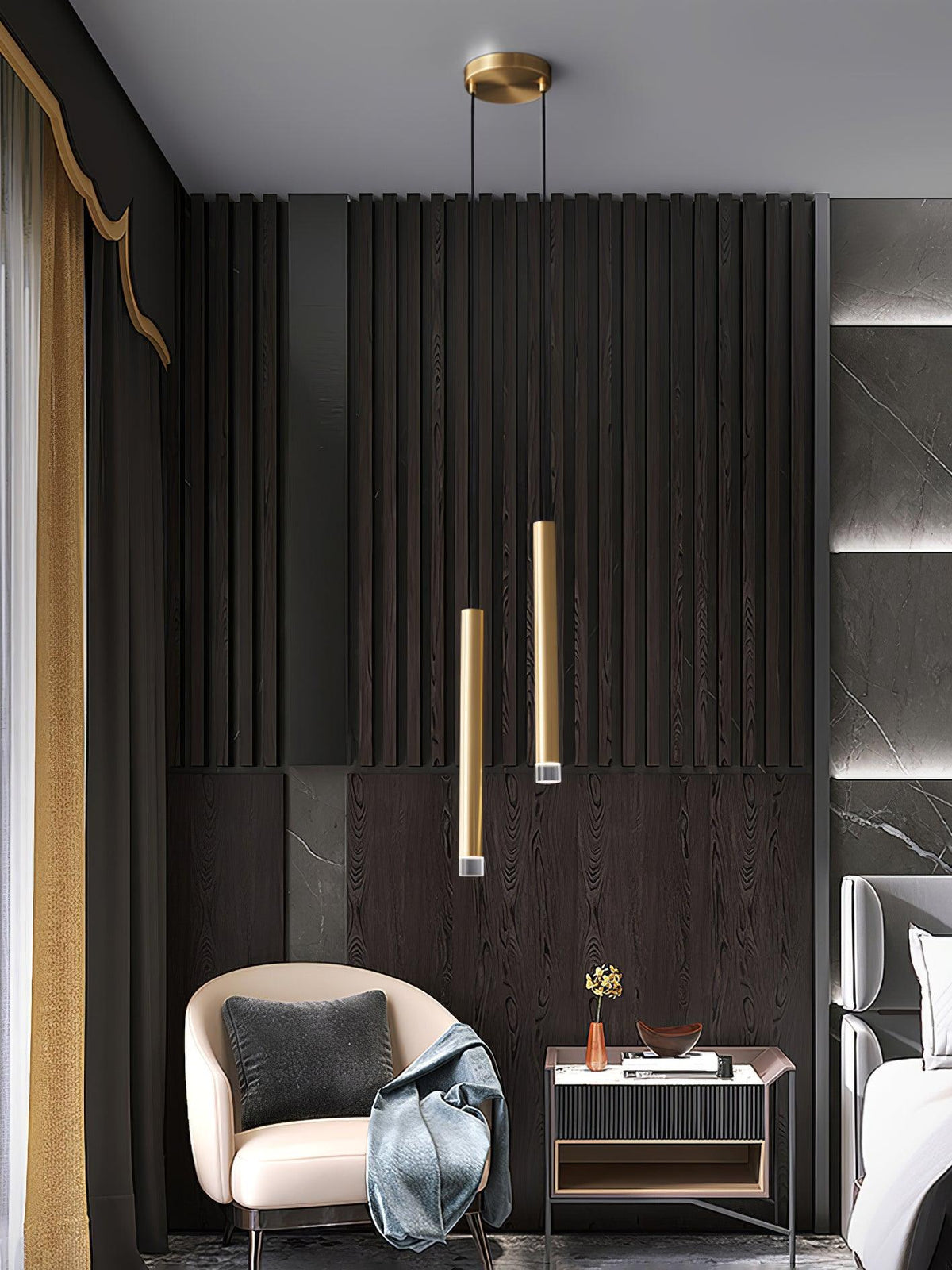 Clarenlyn Brass Pendant Light-Moonnatur