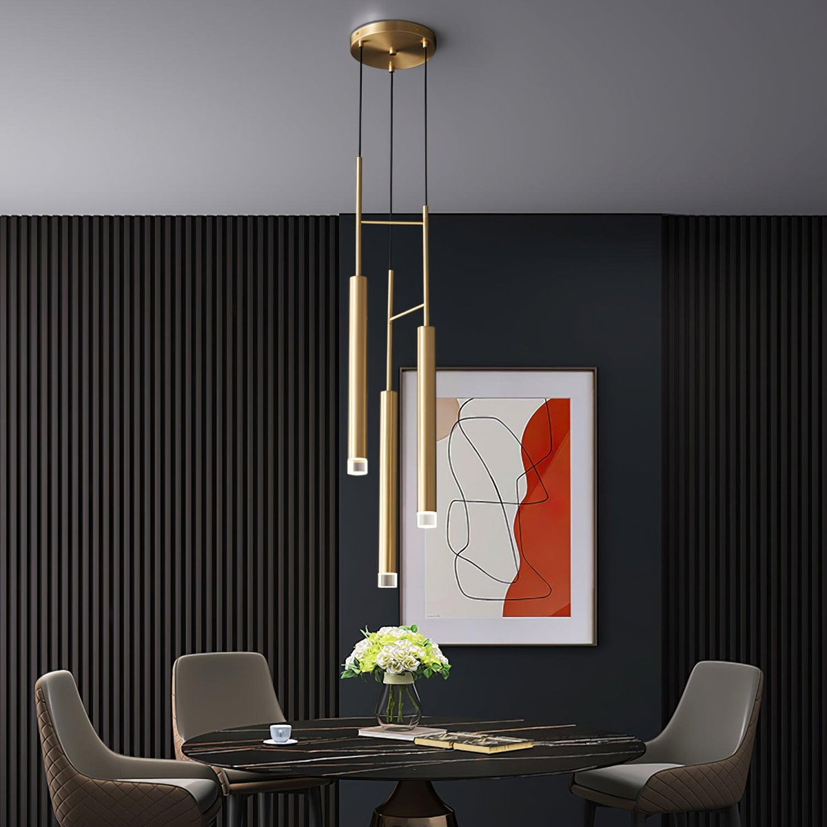Clarenlyn Brass Pendant Light-Moonnatur