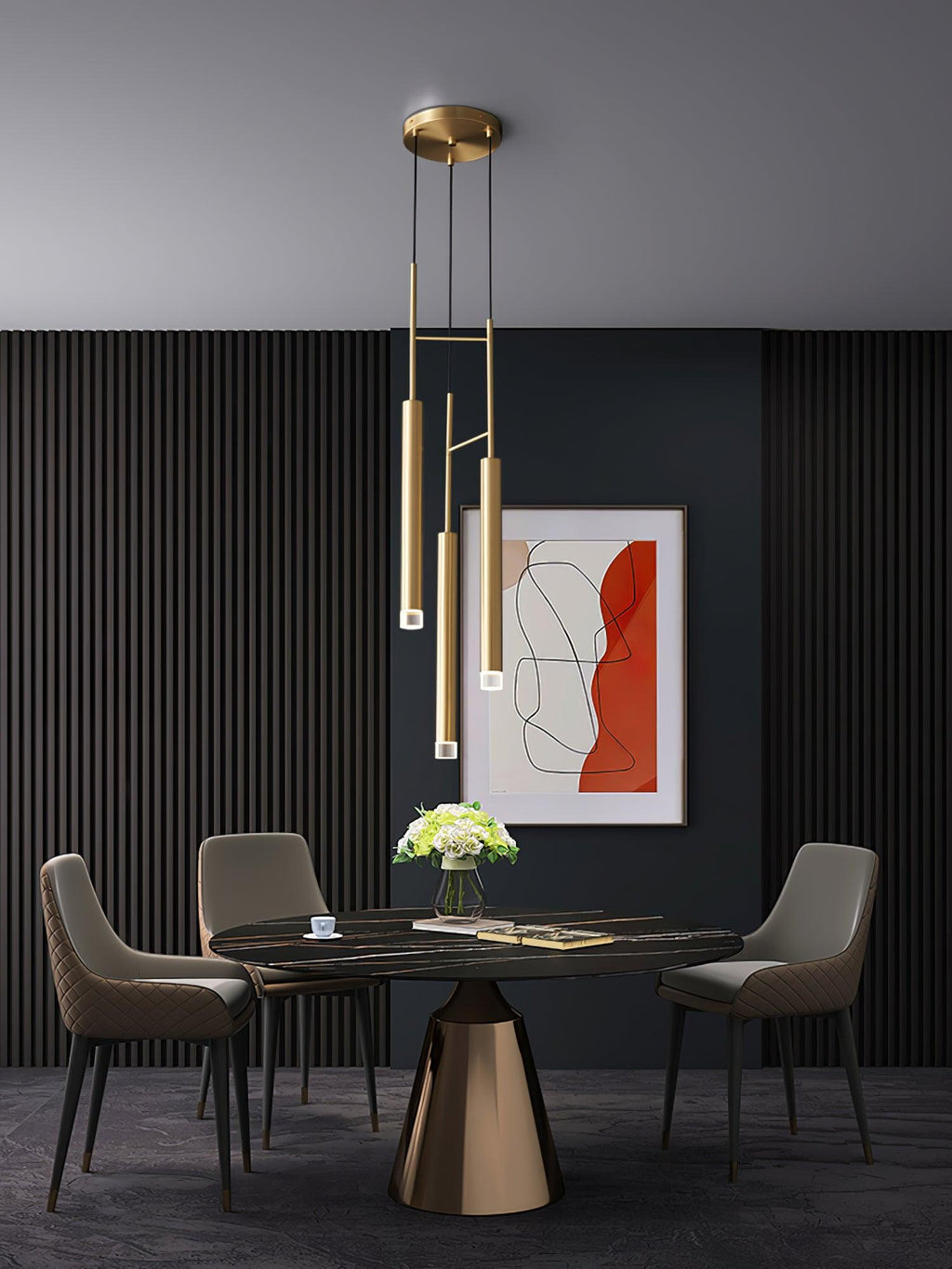 Clarenlyn Brass Pendant Light-Moonnatur
