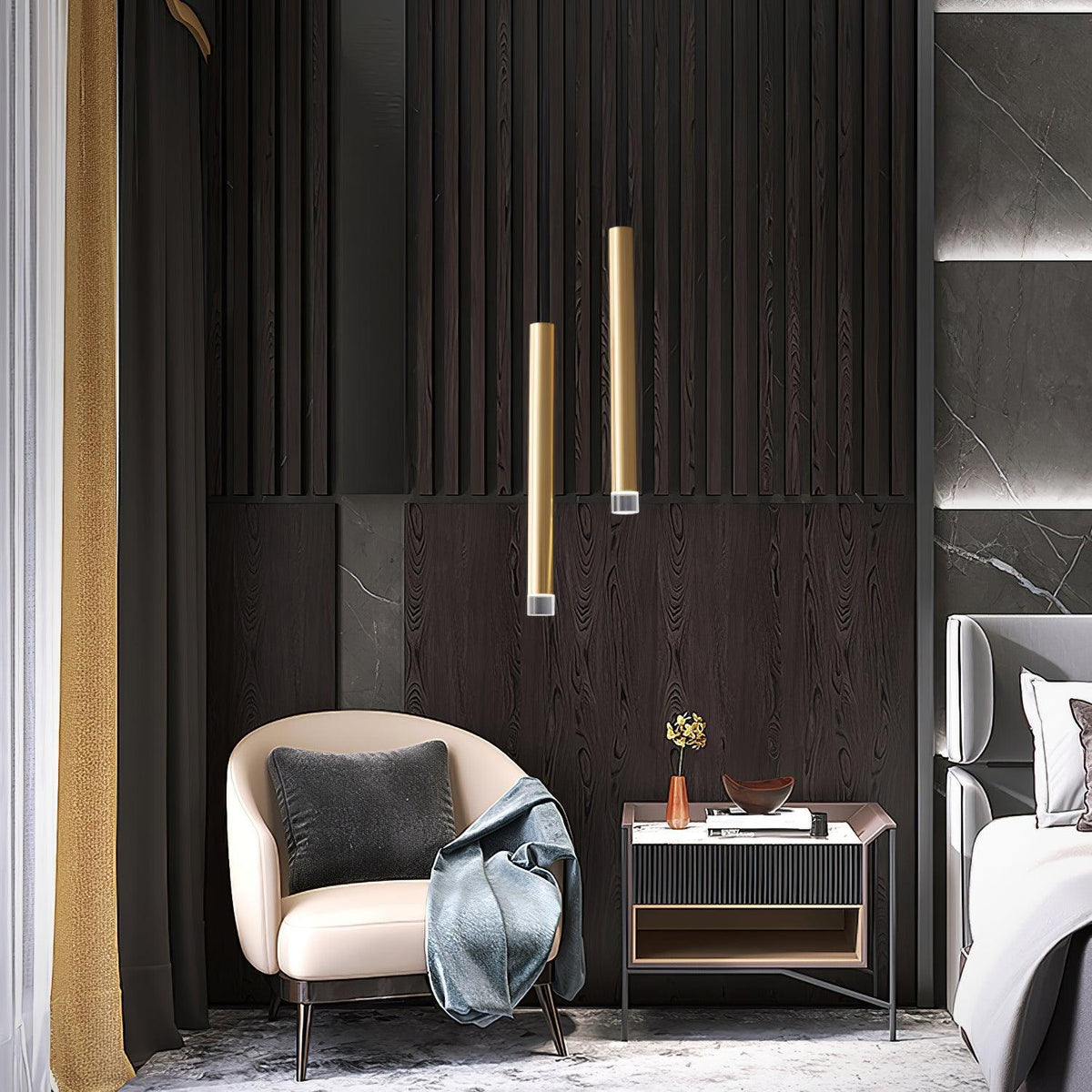 Clarenlyn Brass Pendant Light-Moonnatur