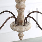 Maelaria Wood Chandelier-Moonnatur