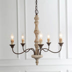 Maelaria Wood Chandelier-Moonnatur