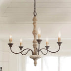 Maelaria Wood Chandelier-Moonnatur