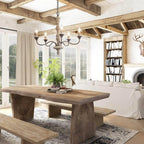 Maelaria Wood Chandelier-Moonnatur