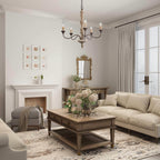 Maelaria Wood Chandelier-Moonnatur
