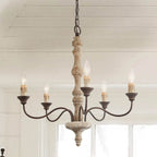 Maelaria Wood Chandelier-Moonnatur