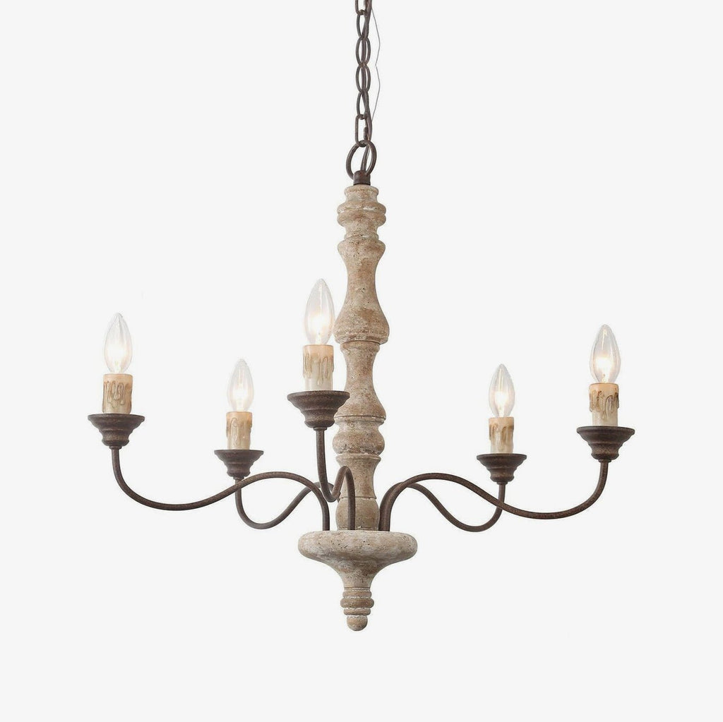 Maelaria Wood Chandelier-Moonnatur