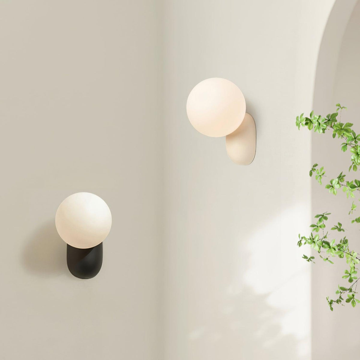 Ashenley Resin Wall Light-Moonnatur