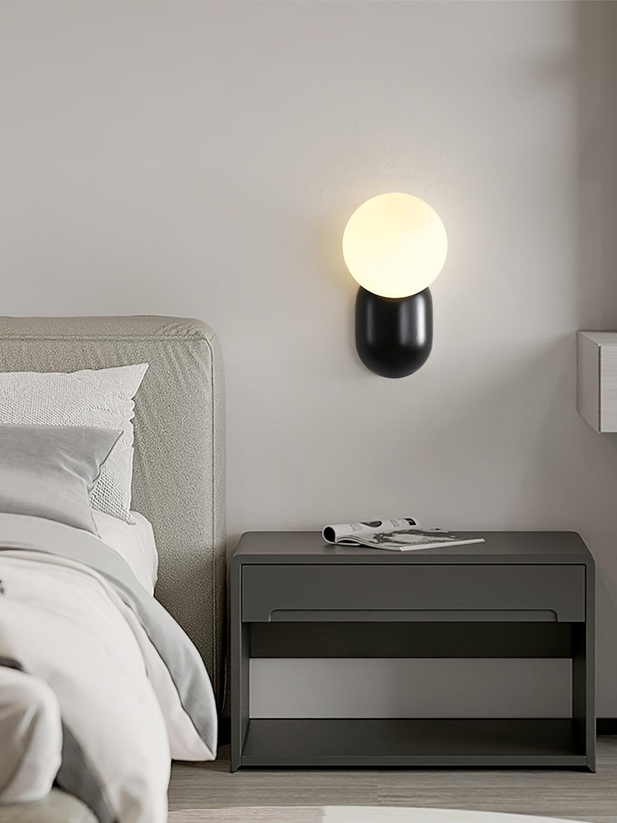 Ashenley Resin Wall Light-Moonnatur