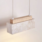 Norrelaria Travertine Pendant Light-Moonnatur