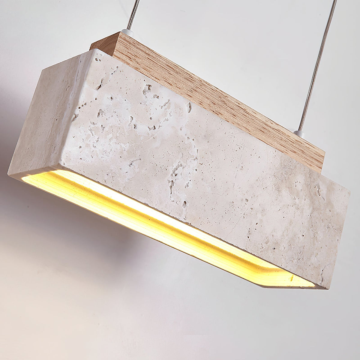 Norrelaria Travertine Pendant Light-Moonnatur