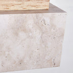 Norrelaria Travertine Pendant Light-Moonnatur