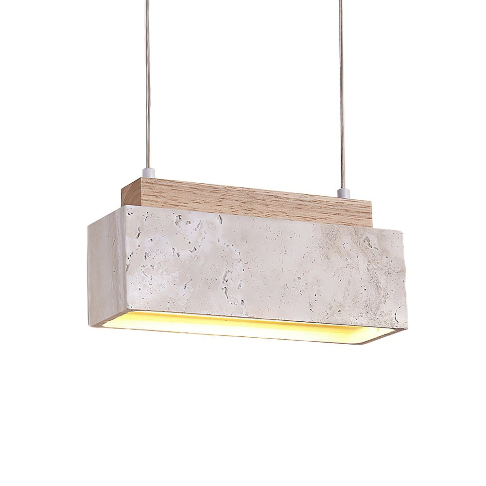 Norrelaria Travertine Pendant Light-Moonnatur