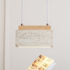 Norrelaria Travertine Pendant Light-Moonnatur