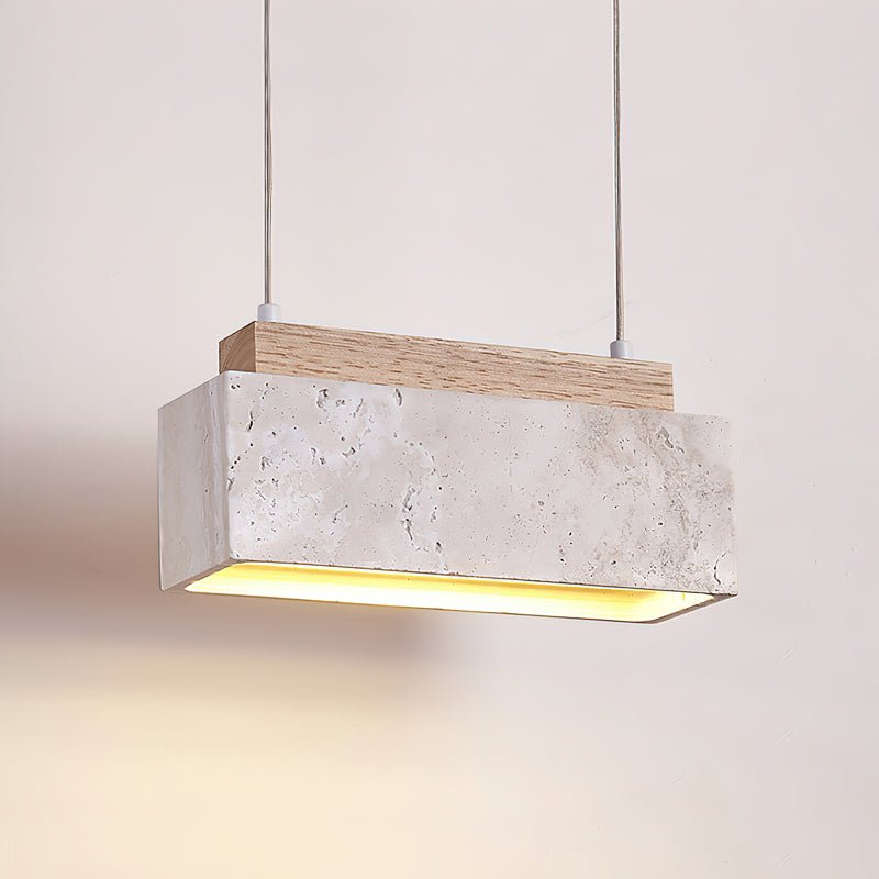Norrelaria Travertine Pendant Light-Moonnatur