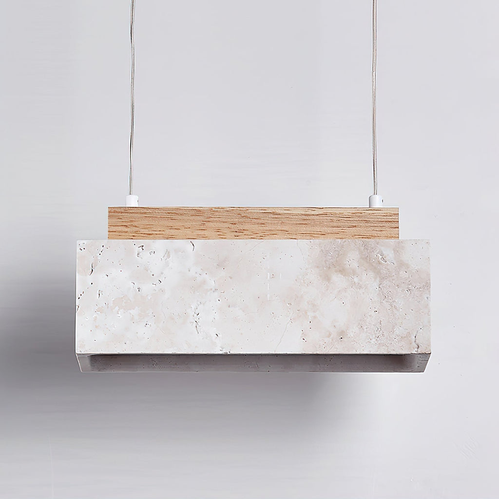 Norrelaria Travertine Pendant Light-Moonnatur