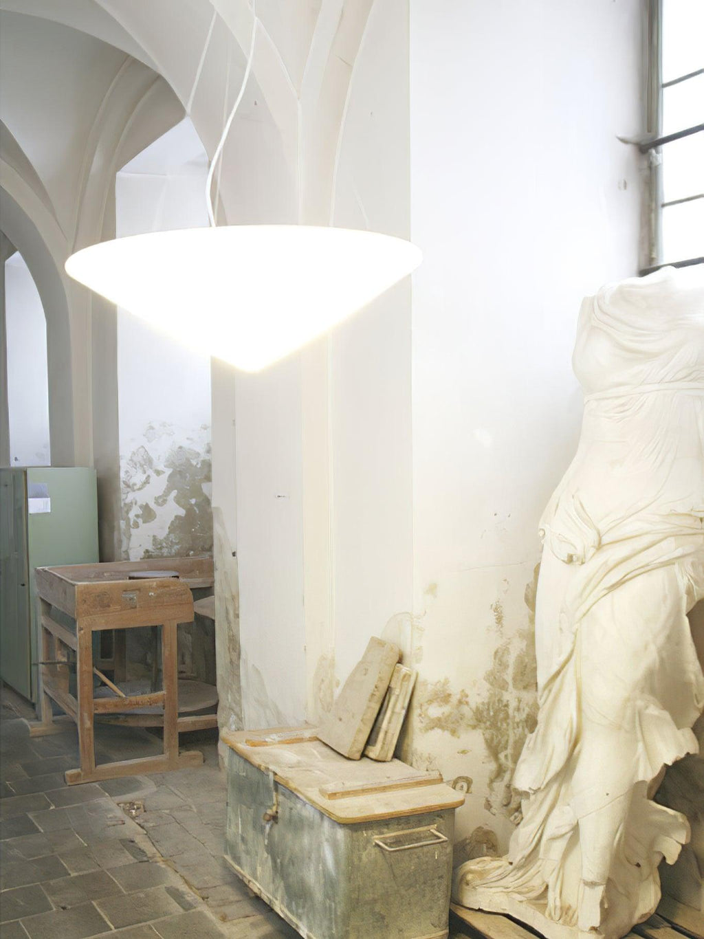Bellafield Polyethylene Pendant Light-Moonnatur