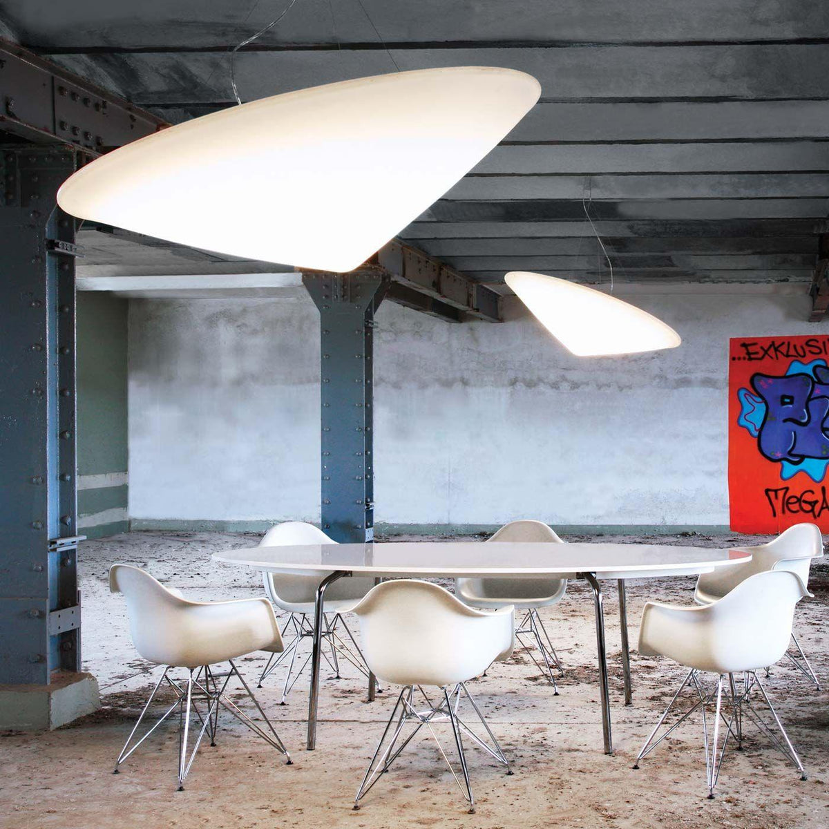 Bellafield Polyethylene Pendant Light-Moonnatur