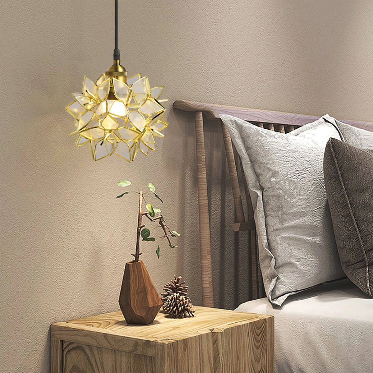 Norrenera Glass Pendant Light-Moonnatur