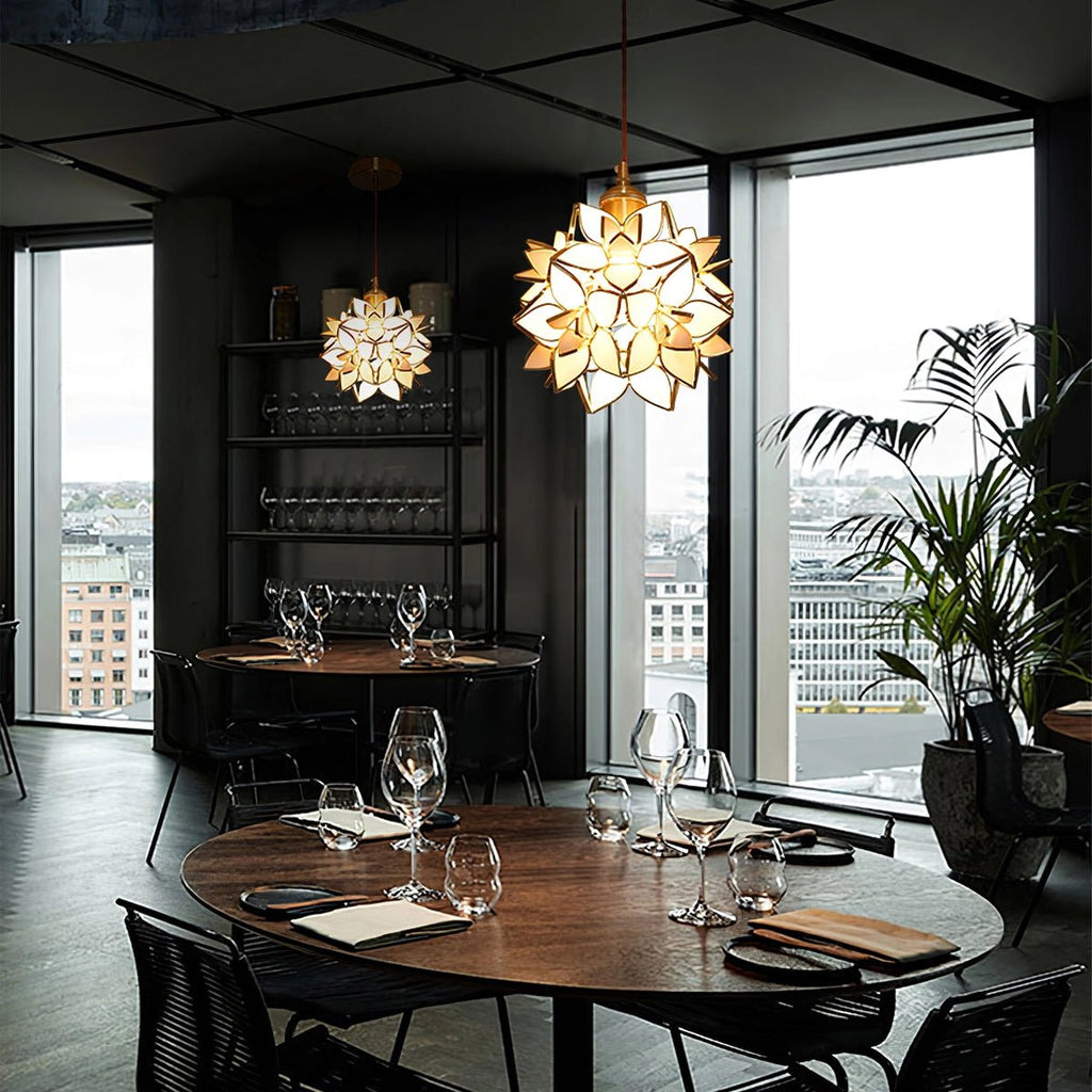 Norrenera Glass Pendant Light-Moonnatur