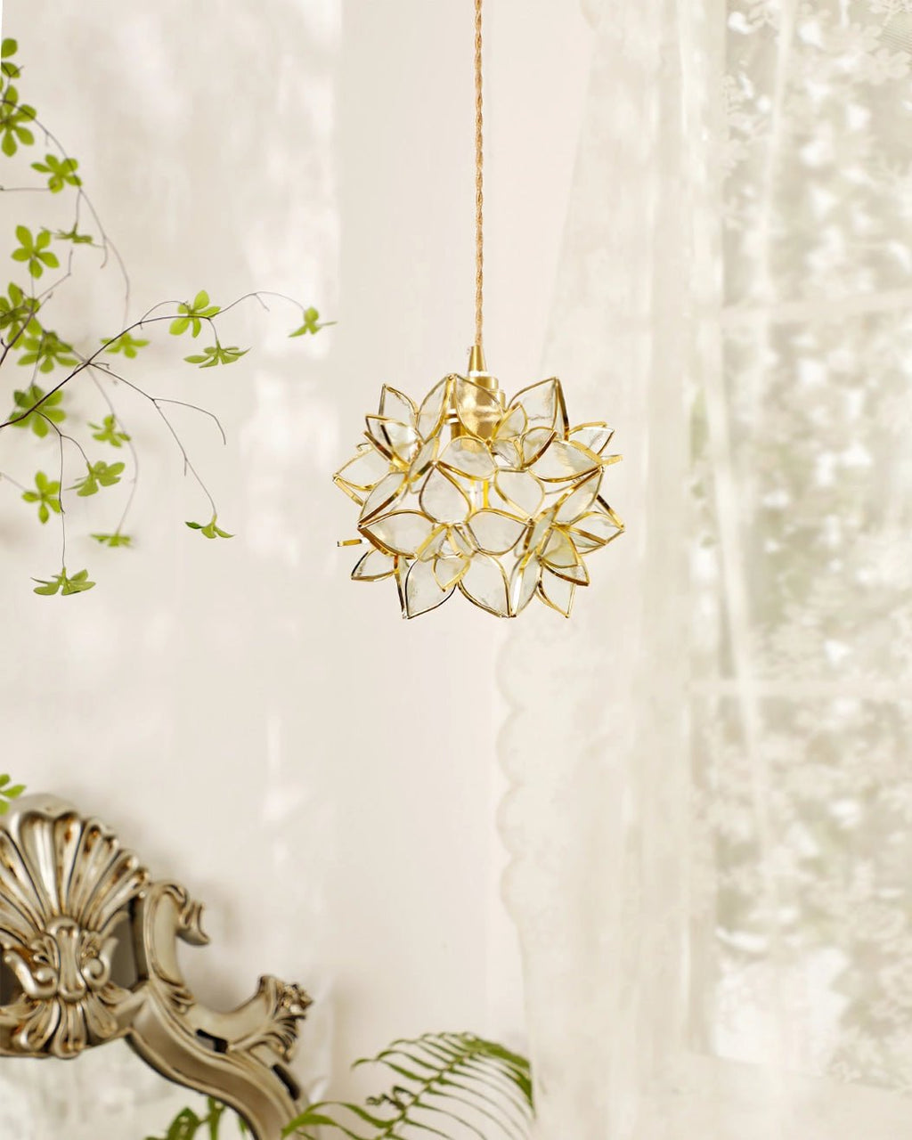Norrenera Glass Pendant Light-Moonnatur