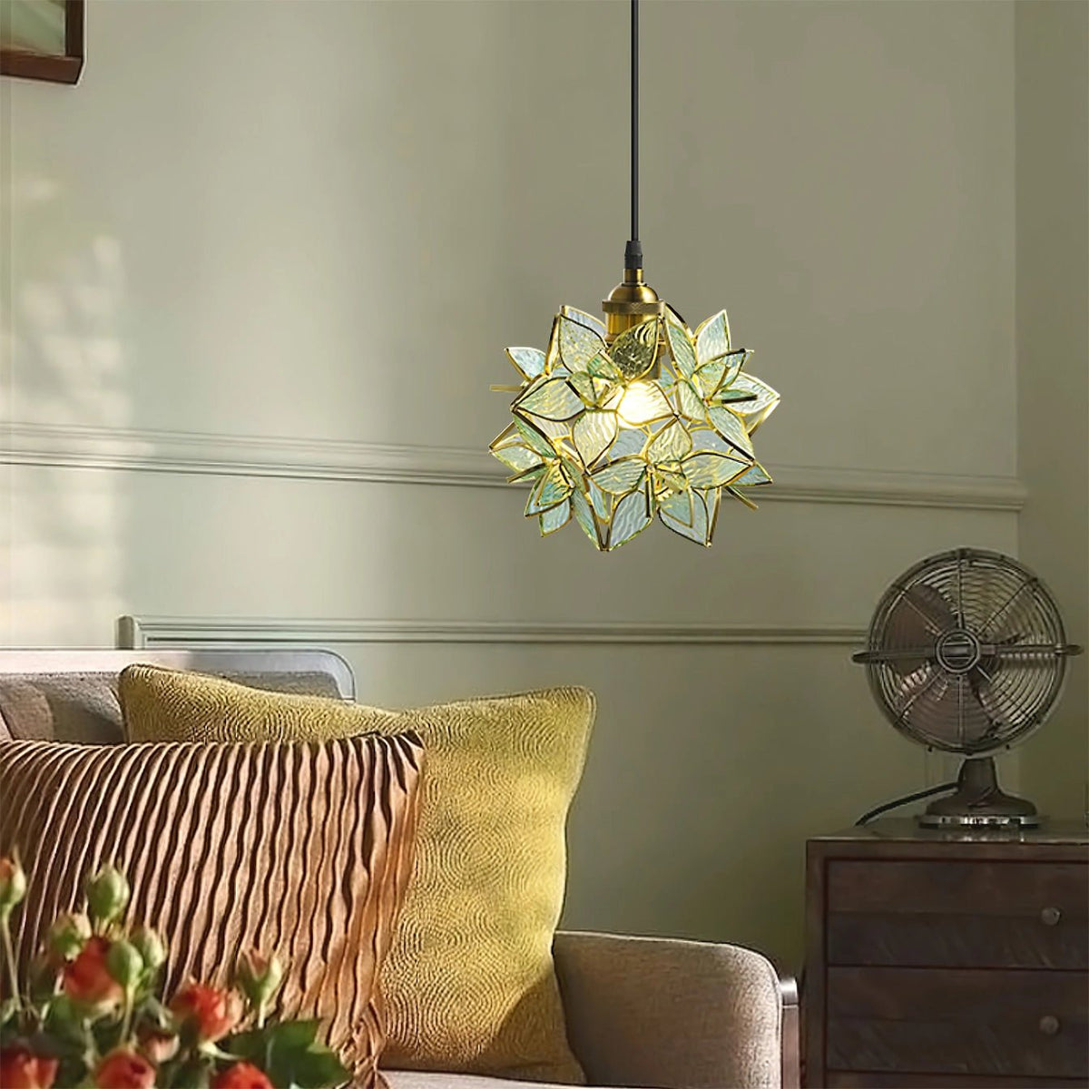 Norrenera Glass Pendant Light-Moonnatur