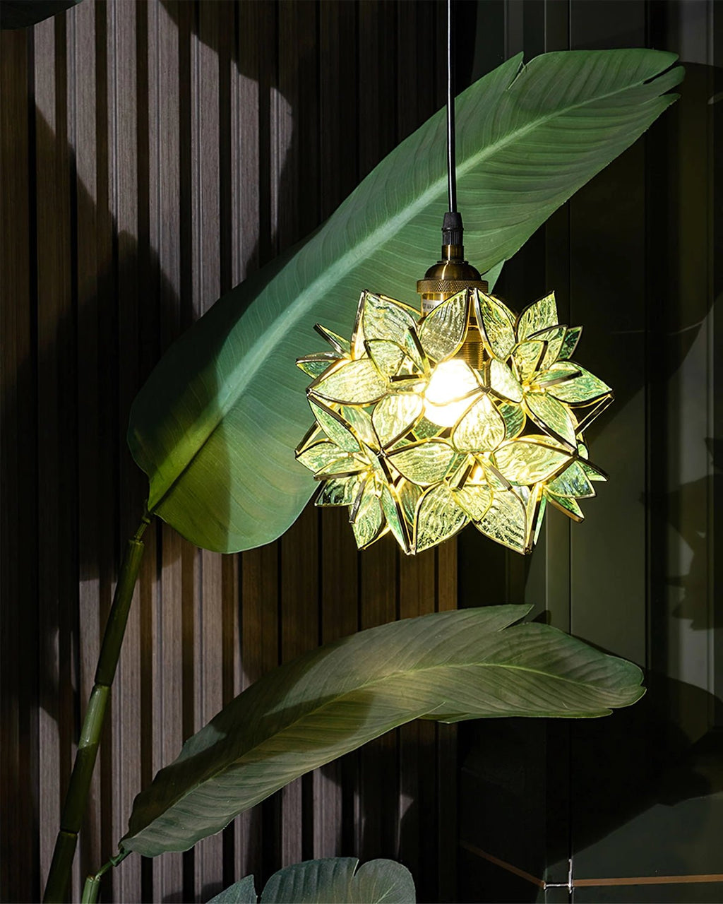Norrenera Glass Pendant Light-Moonnatur